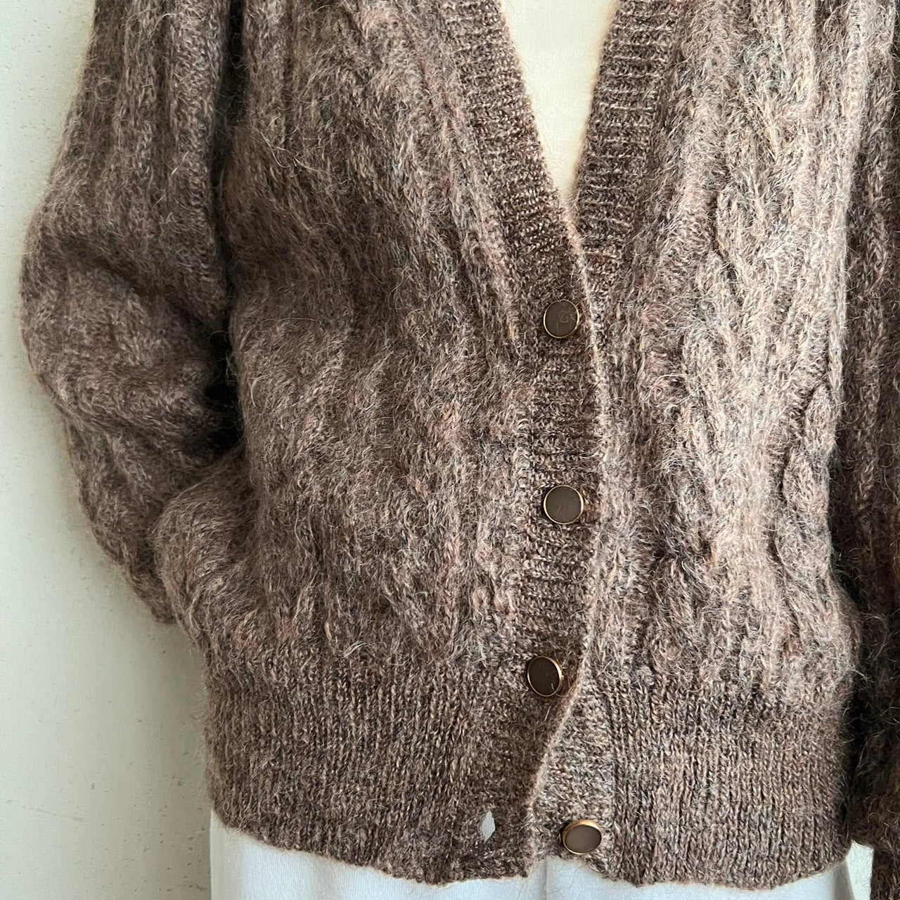 80s Knit Cardigan
