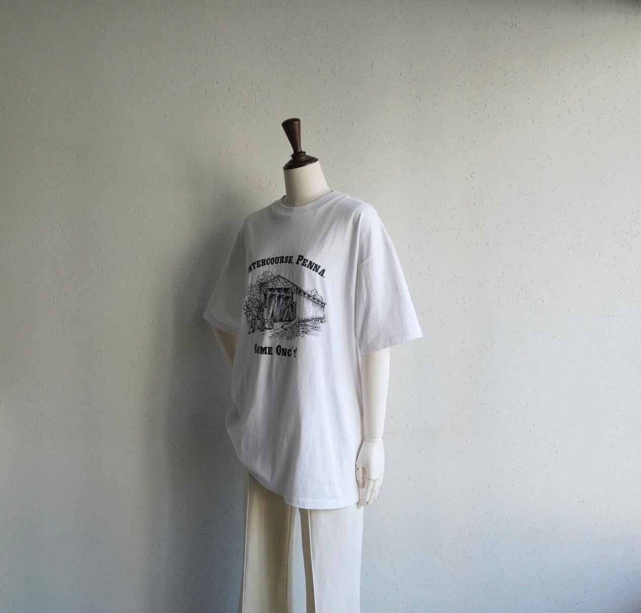 90s Printed T-shirt Made in USA