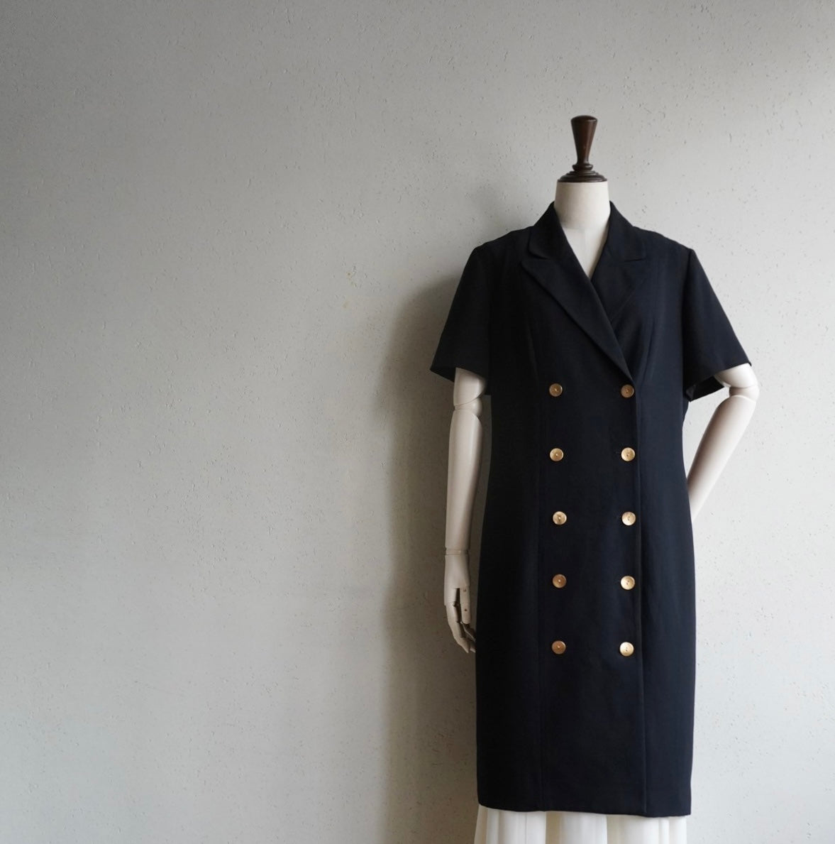 90s Black Long Jacket,Dress