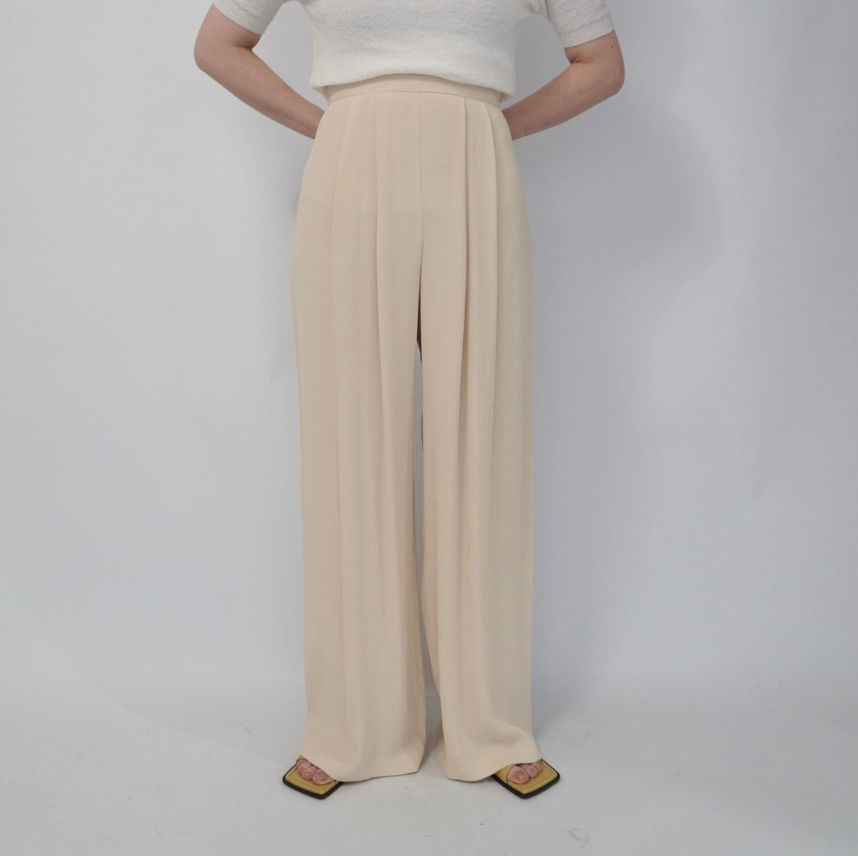 90s Ivoly Wide Pants Made in USA