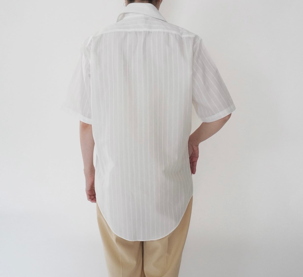 70s White Shirt Made in USA