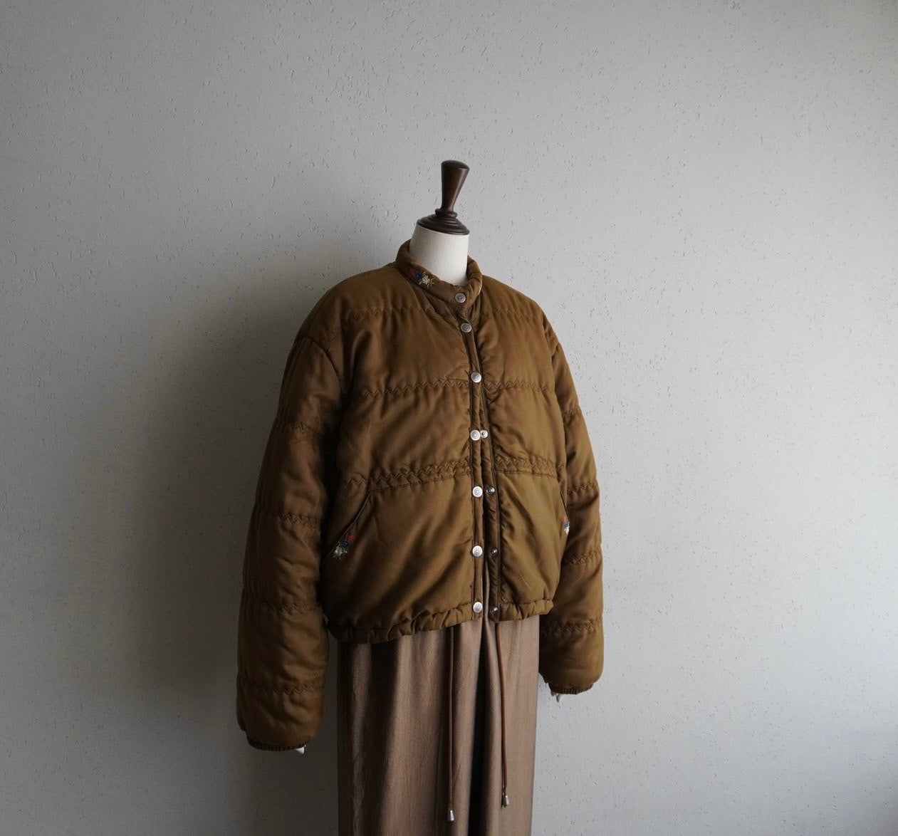 90s Embroidery Jacket Made in Italy