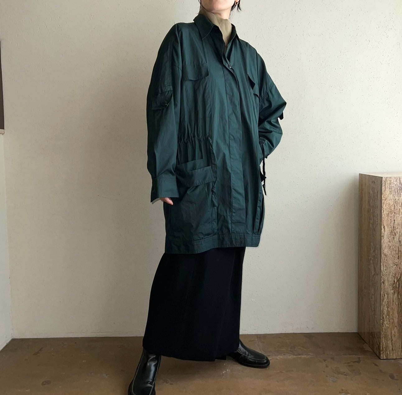 90s "ELLEN TRACY" Light Jacket