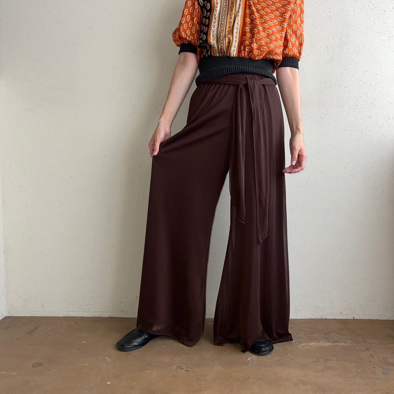 90s Brown Pants Made in USA