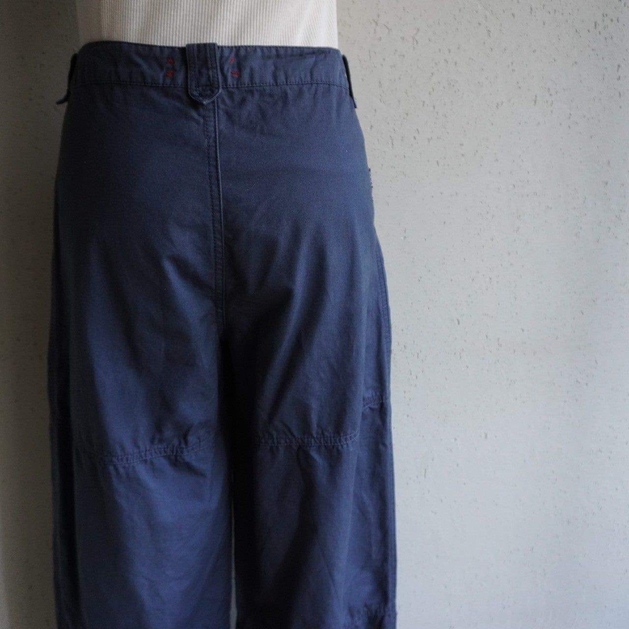 90s Zipped Wide Pants Made in Italy