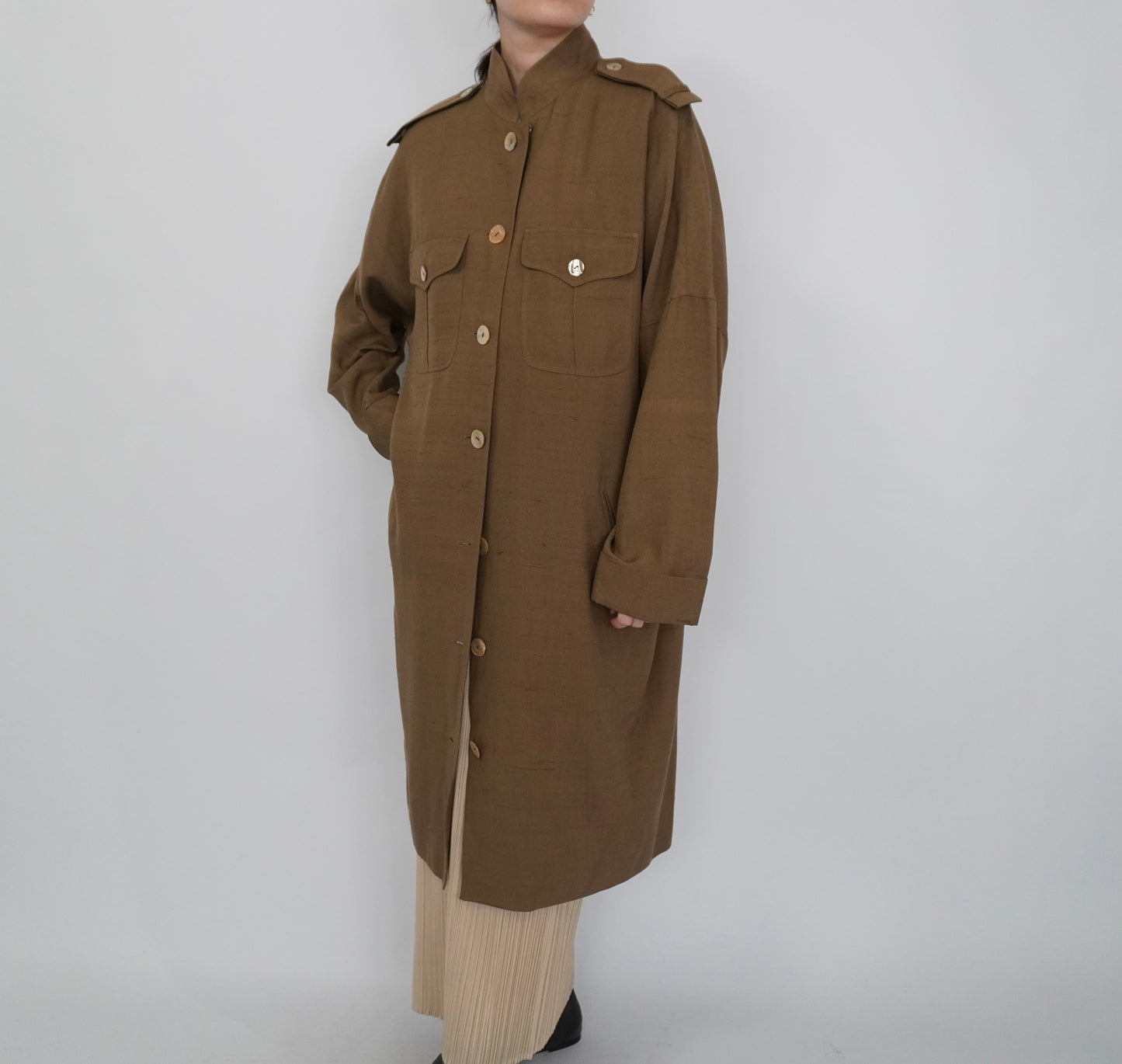 90s Design Silk Dress,Jacket