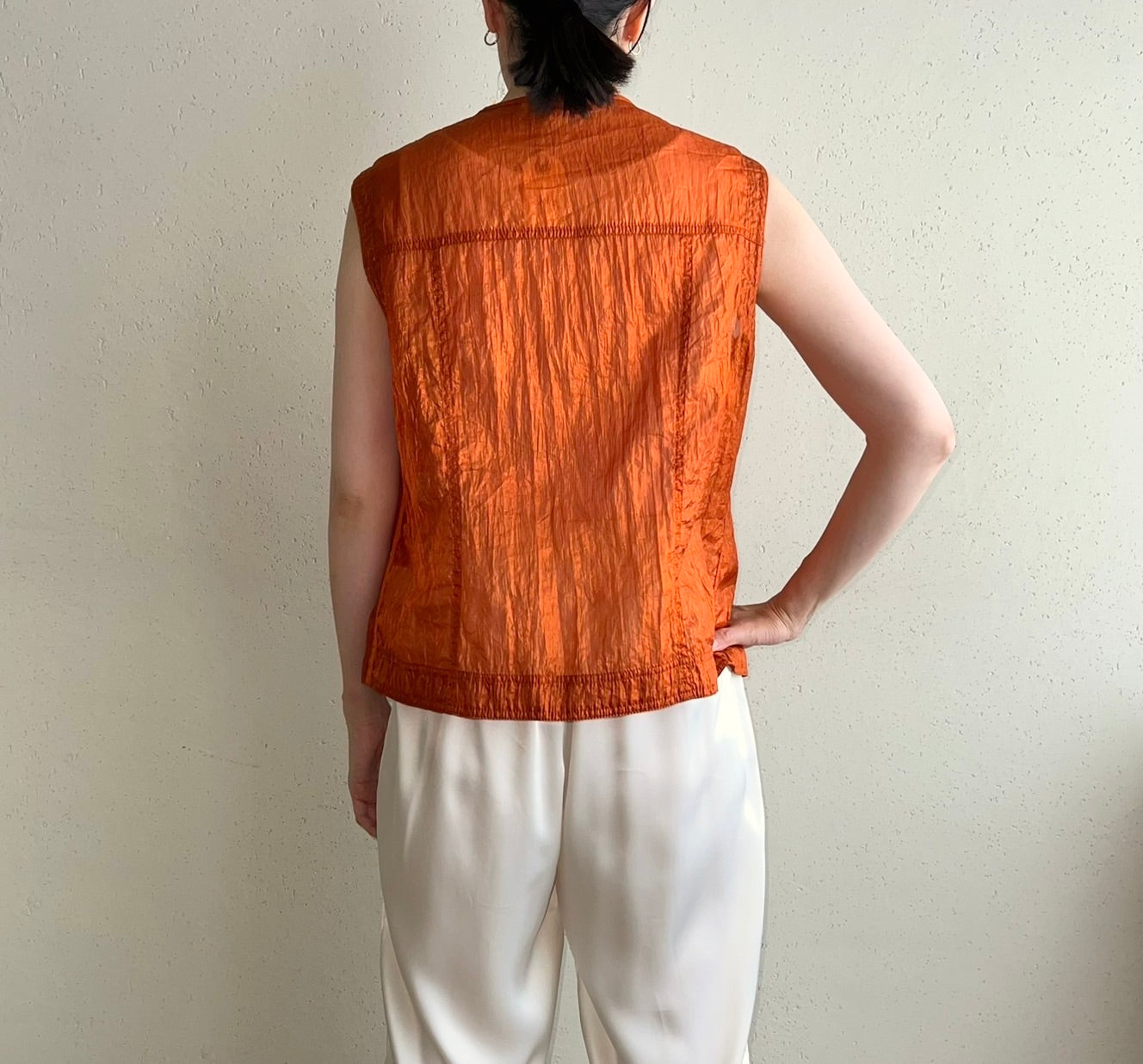 90s EURO Sheer Vest