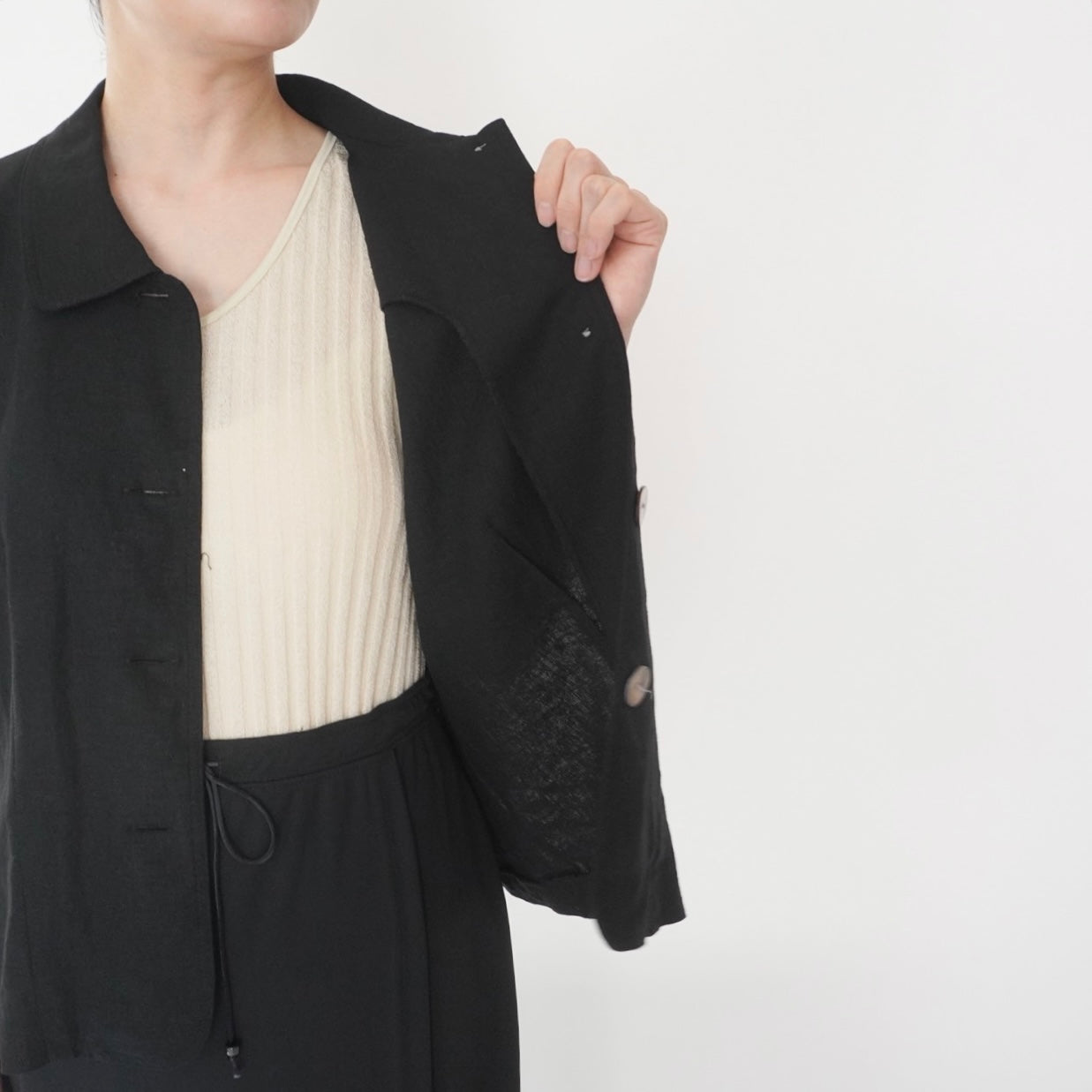 90s Linen Jacket