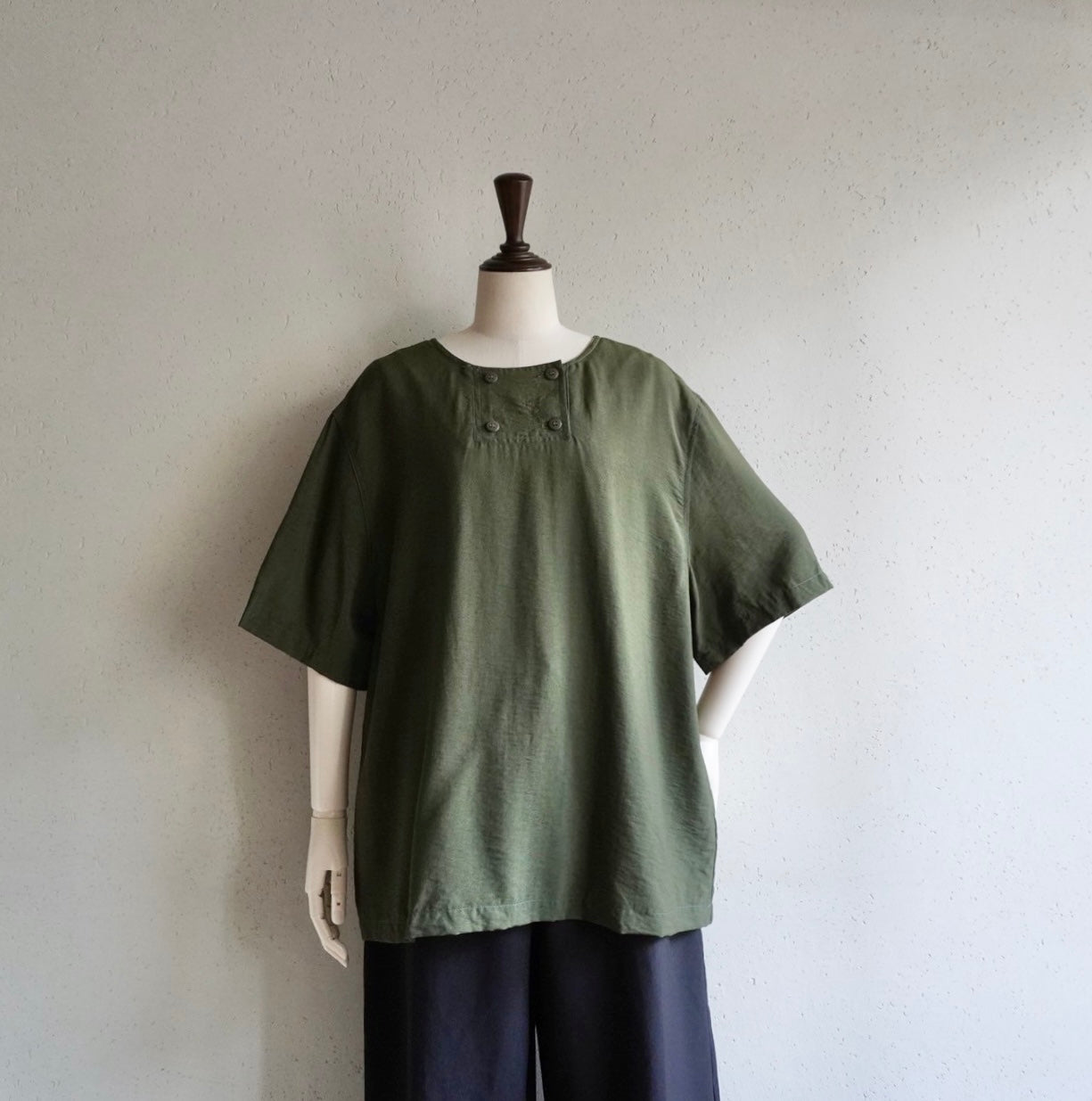90s Khaki Blouse