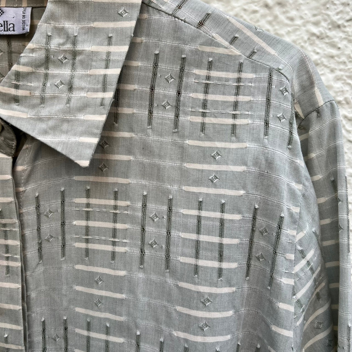 90s Pattern Shirt Made in Italy