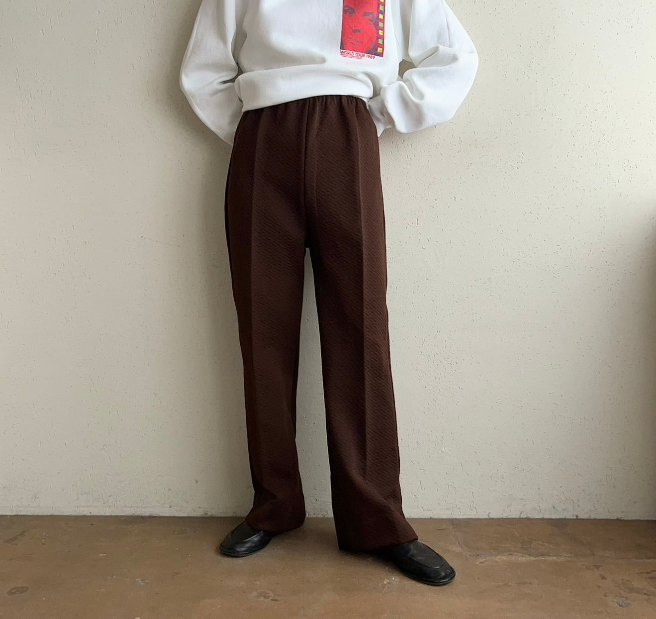 80s Brown pants