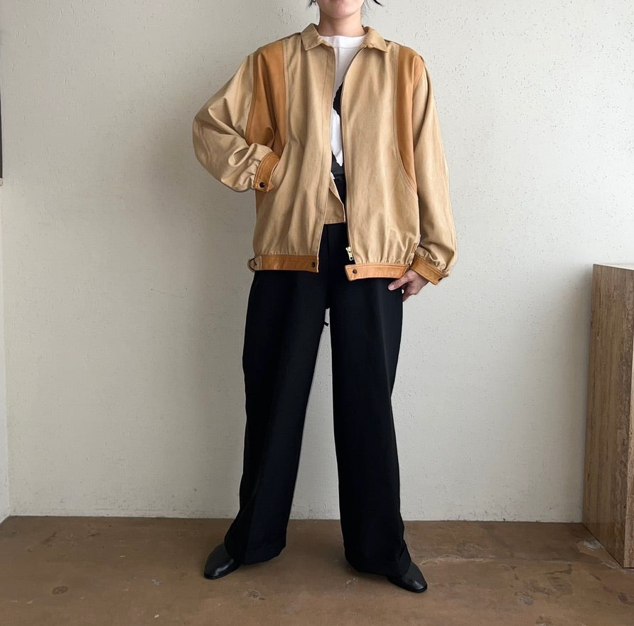 80s "Marina Ferrari" Leather Light Jacket Made in Italy