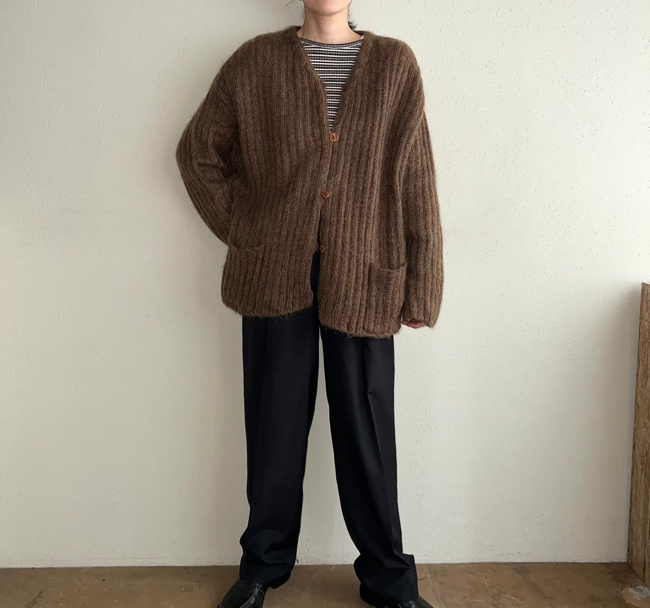 90s Mohair Knit Cardigan