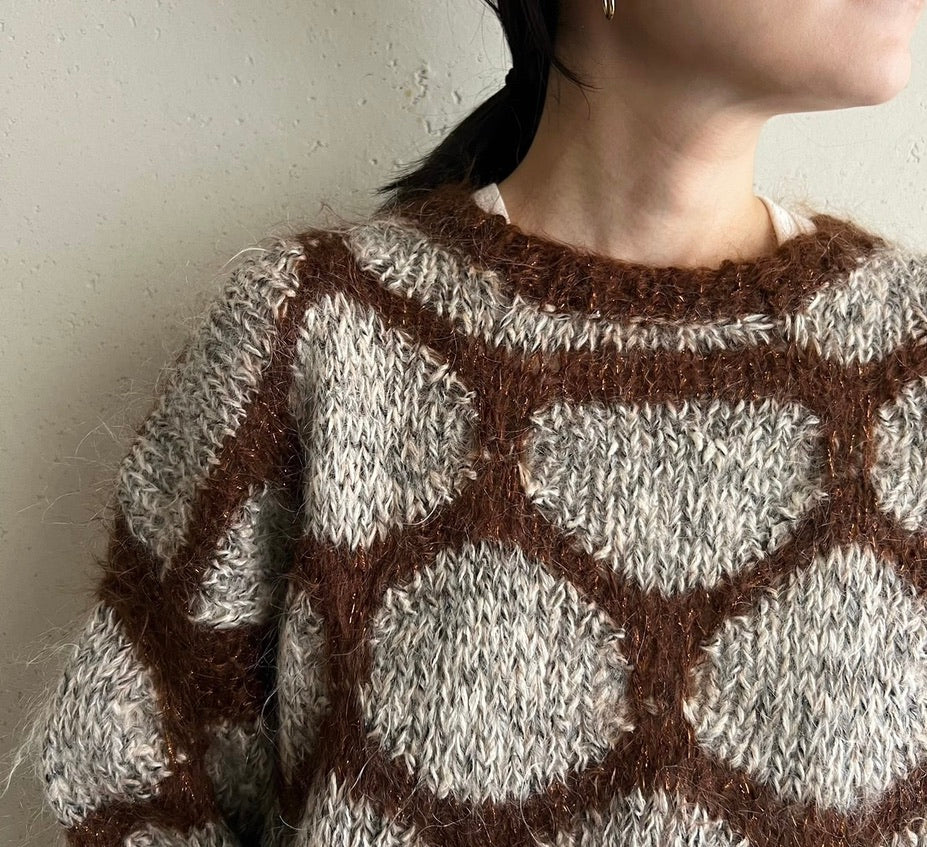 80s Pattern Knit Made in Italy