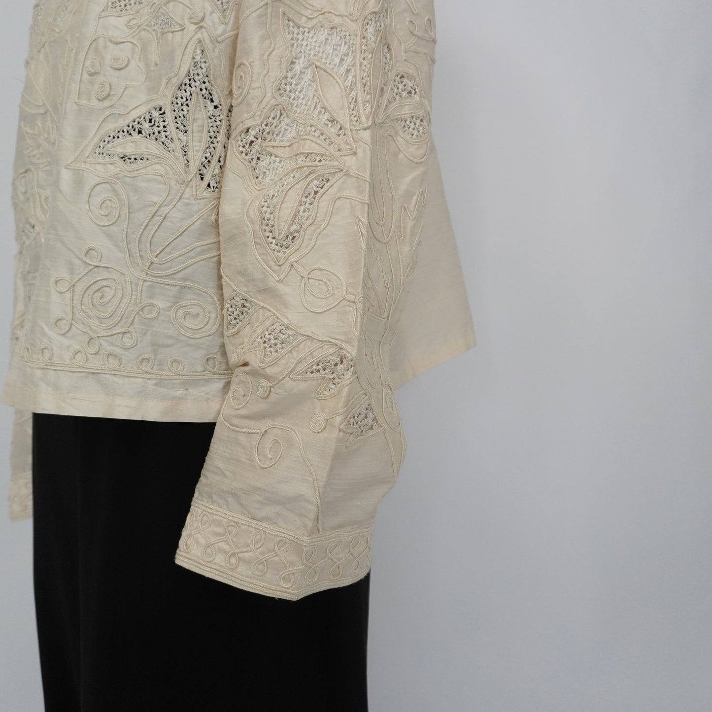 90s Silk Shirt, Jacket