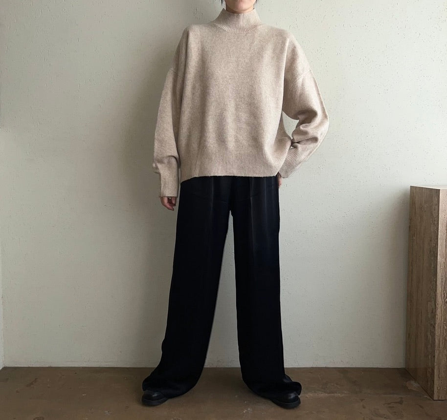 Mock Neck Knit Top