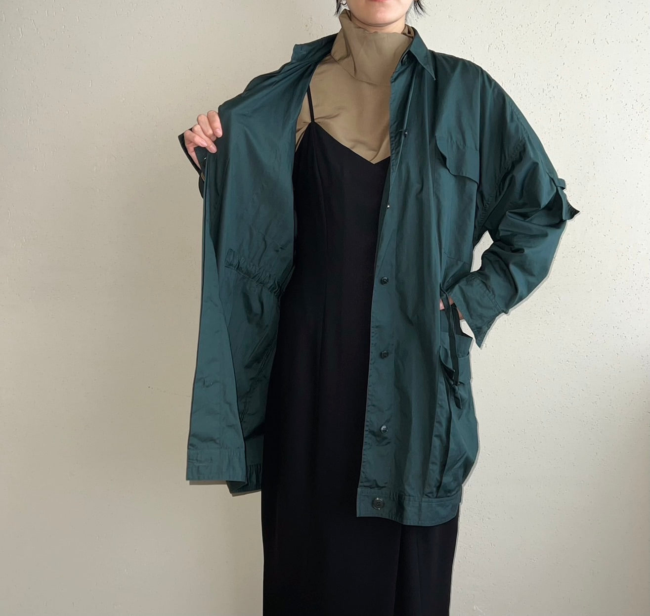 90s "ELLEN TRACY" Light Jacket