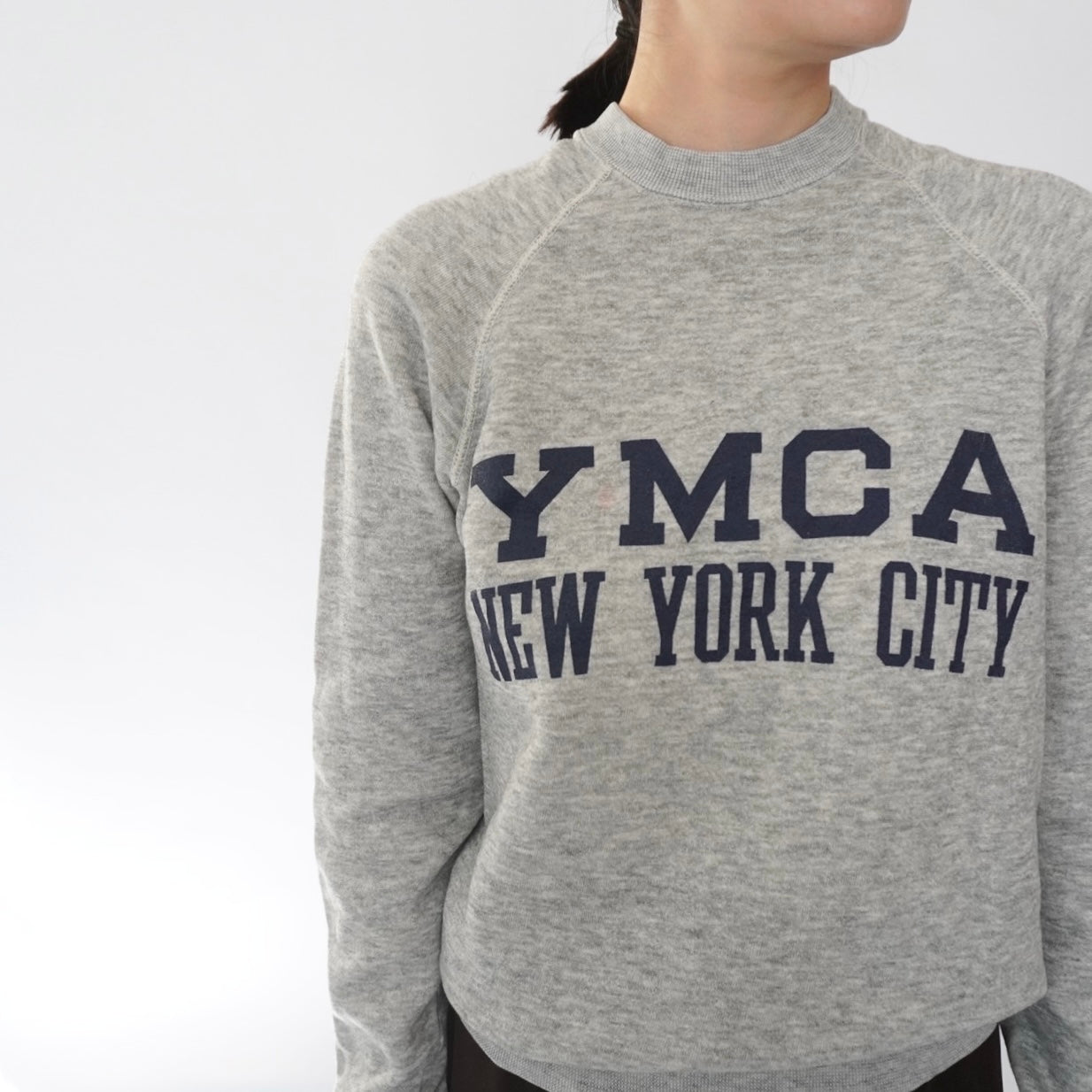 80s YMCA Printed Sweater Made in USA