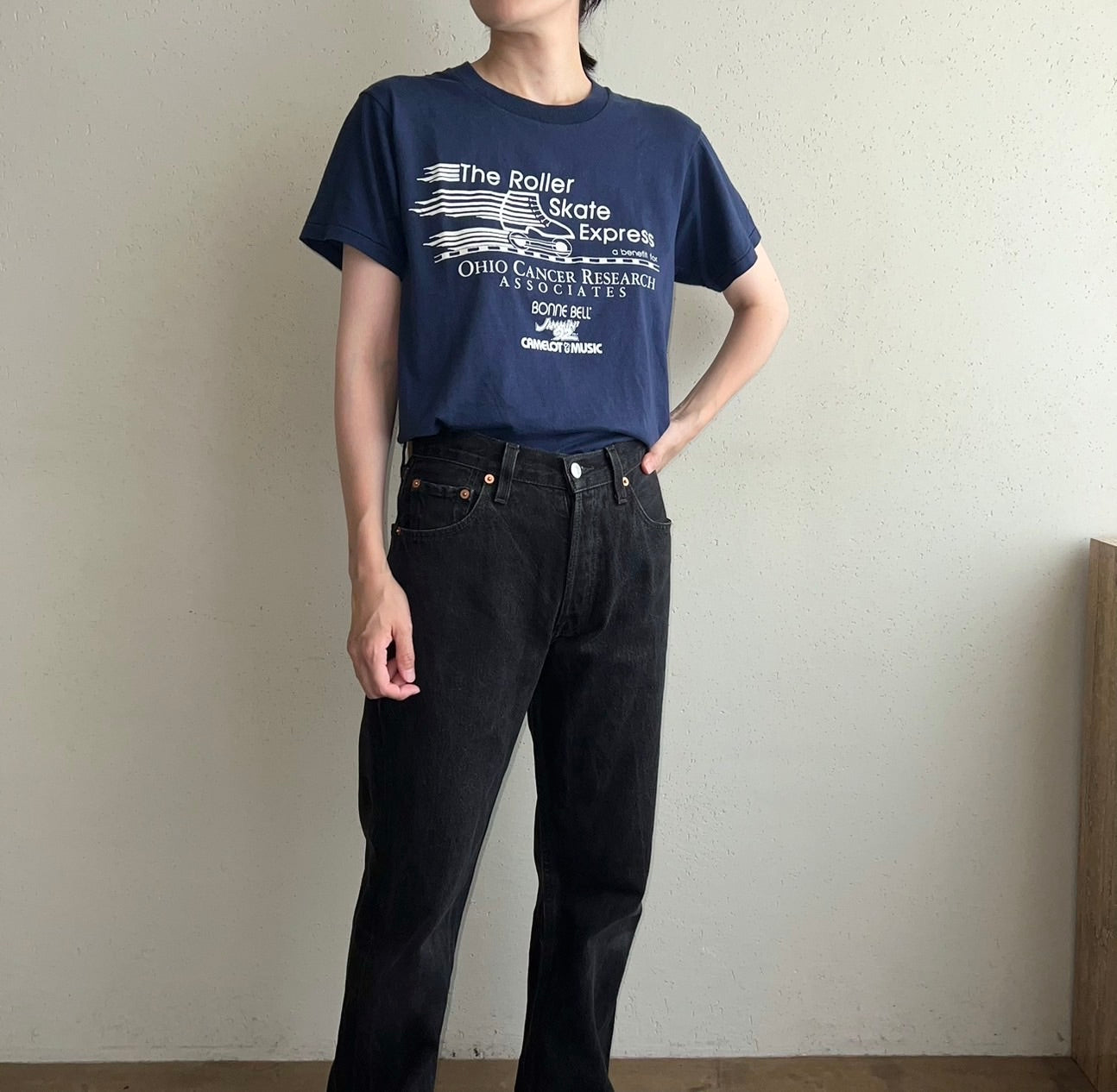 80s Printed T-shirt Made in USA