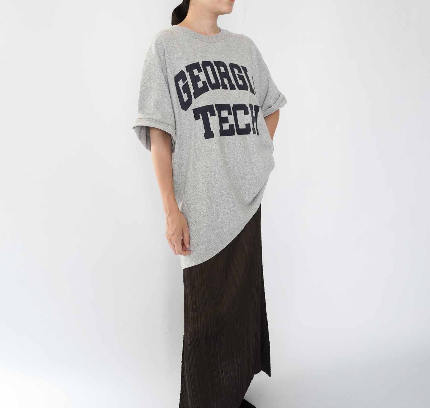 90s Printed Big T-shirt Made in USA