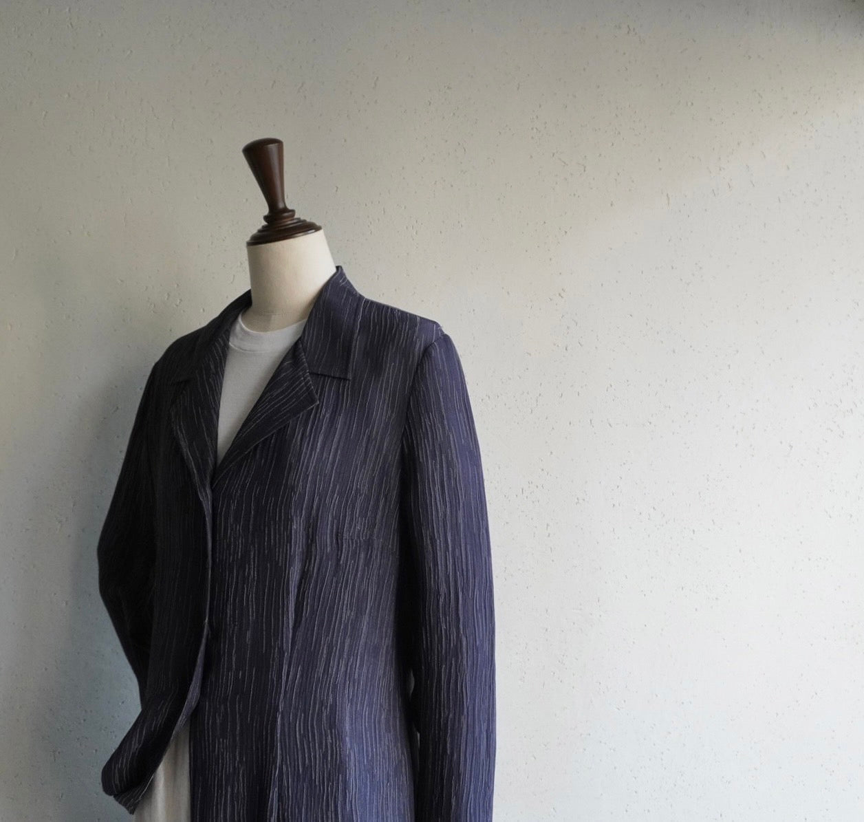 90s Silk Long Shirt