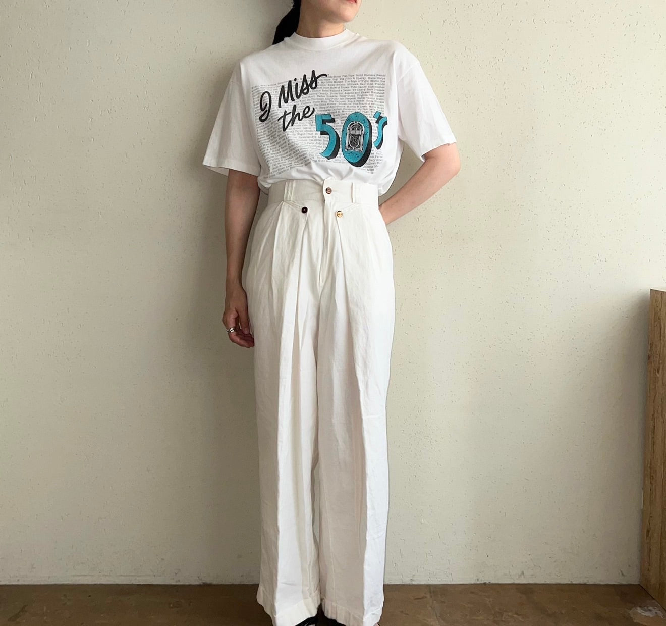 80s Printed T-shirt Made in USA