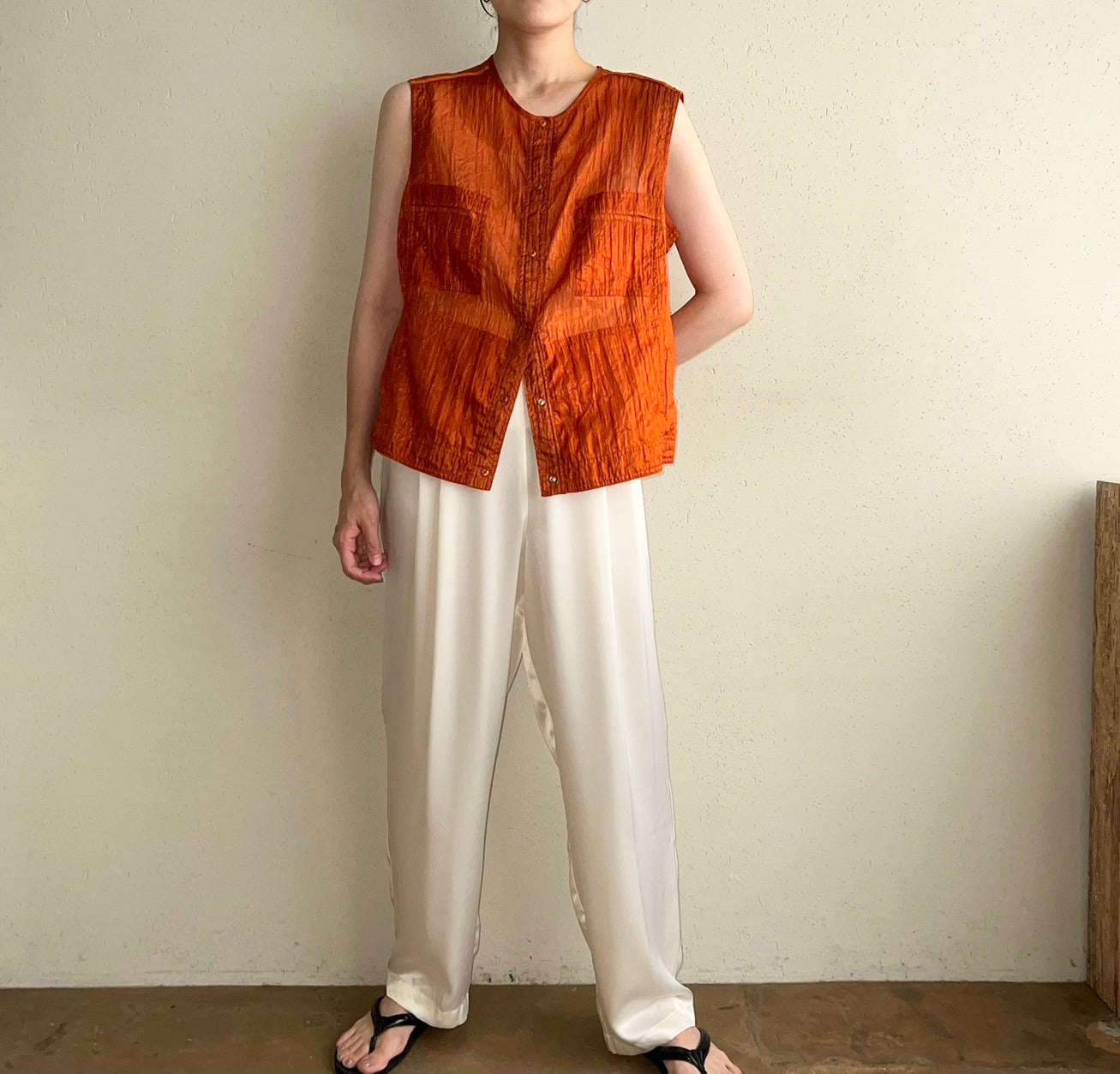90s EURO Sheer Vest