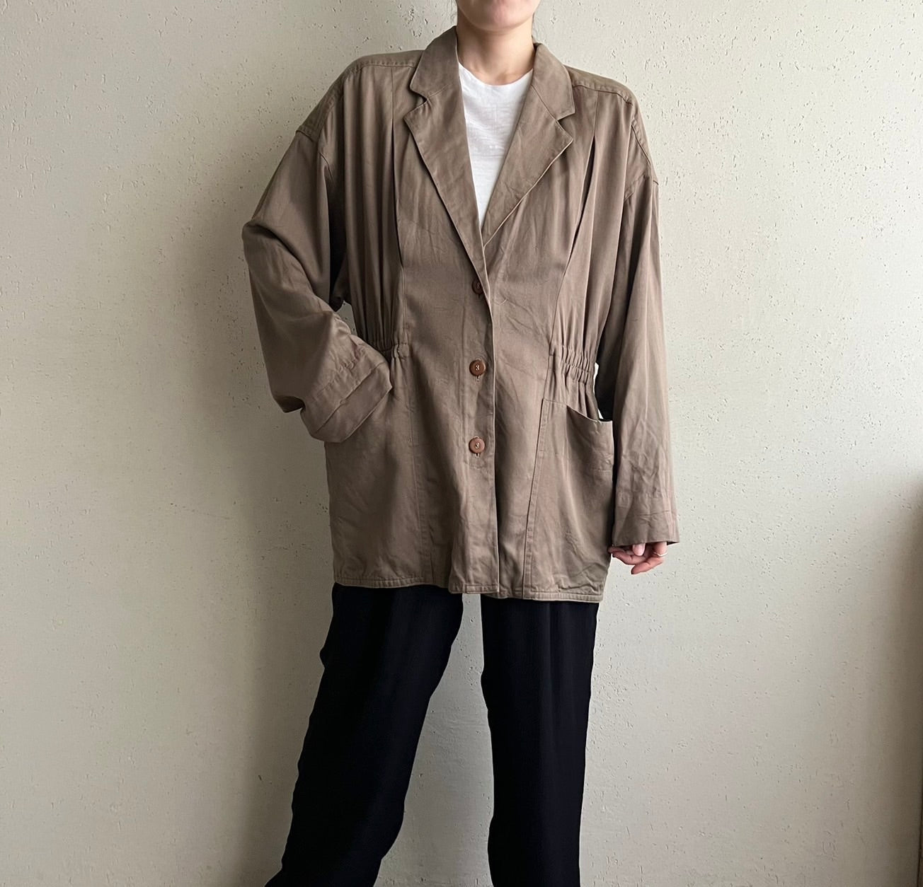 90s Rayon Jacket Made in France