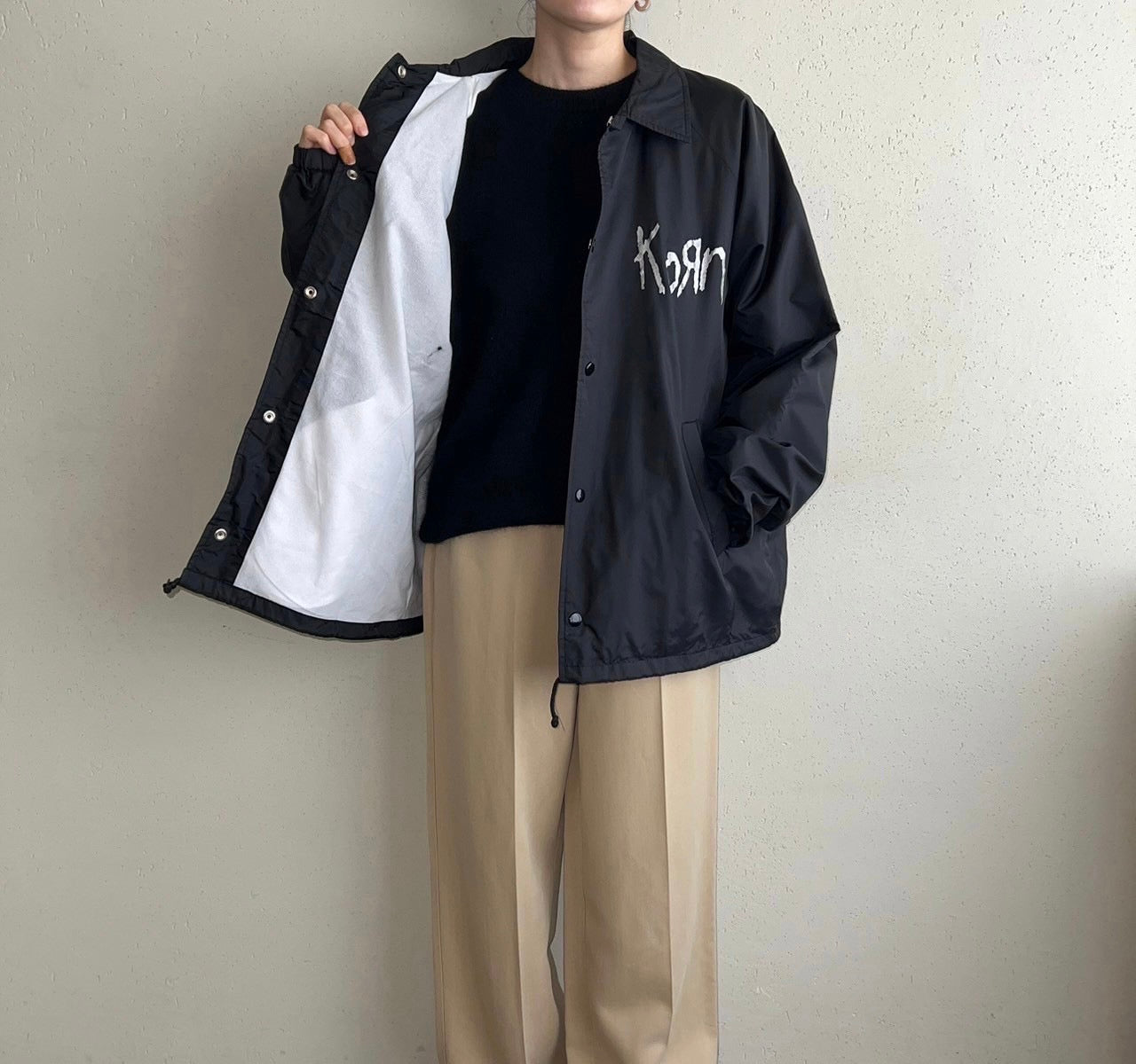 Korn "Everybody's Got iSSUES Do you" Coaches Jacket