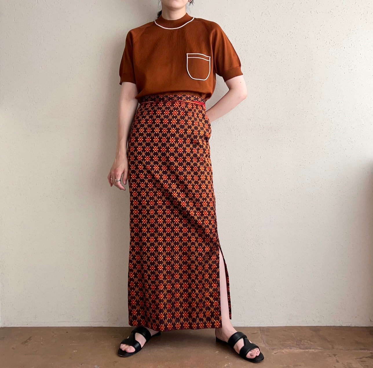 80s Pattern Skirt