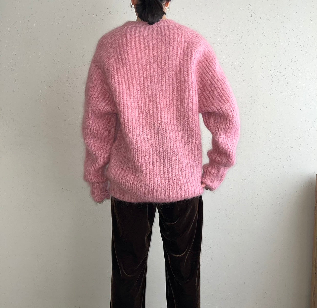80s Pink Knit