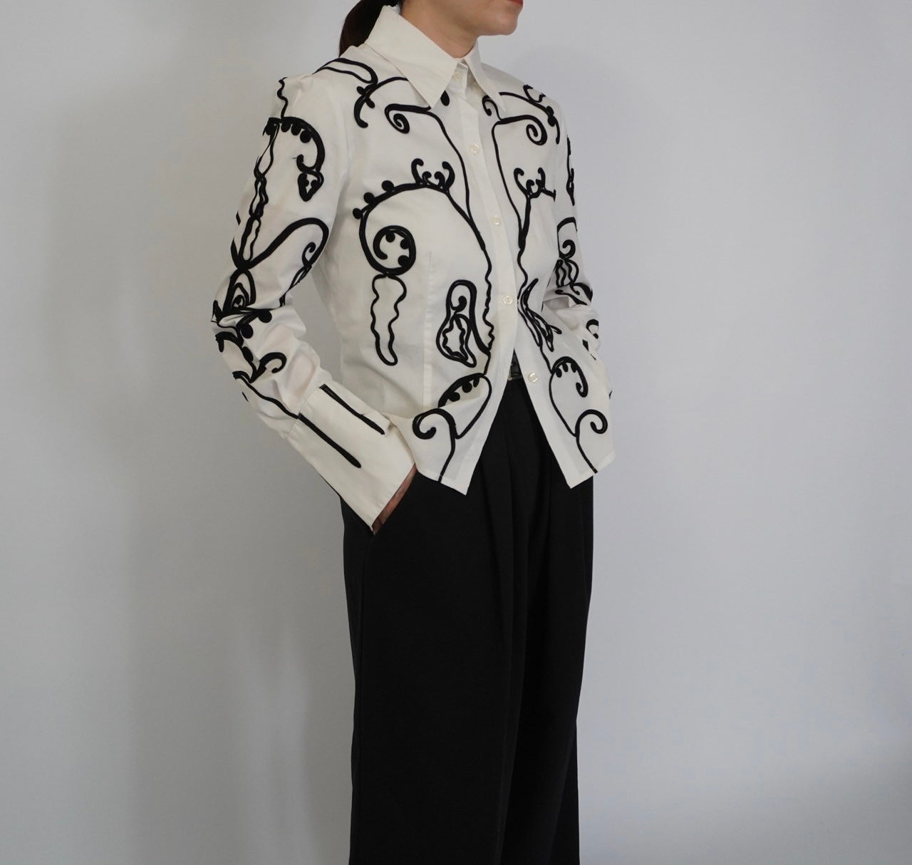 Cord Lace Shirt