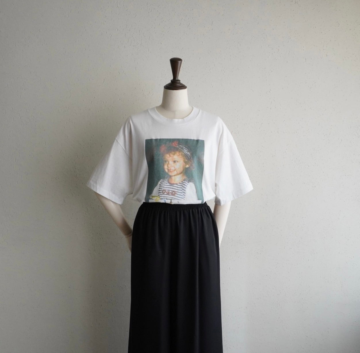 90s Photo Printed T-shirt Made in USA