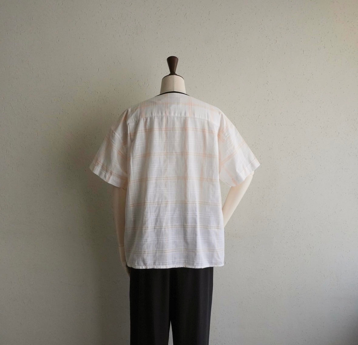 90s Plaid Top Made in Italy