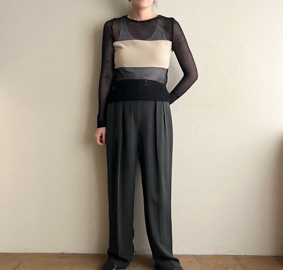 90s Design Mesh Top