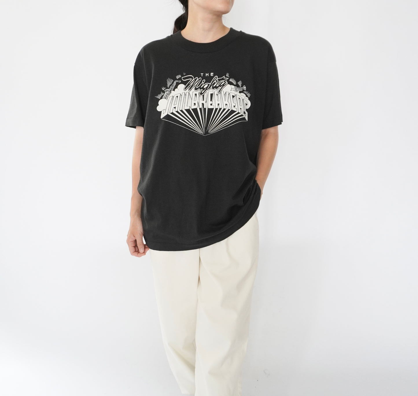 90s Printed T-shirt Made in USA