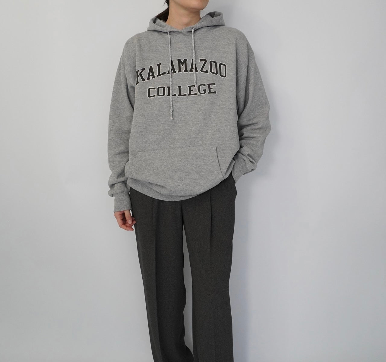 90s Hooded Sweater Made in USA