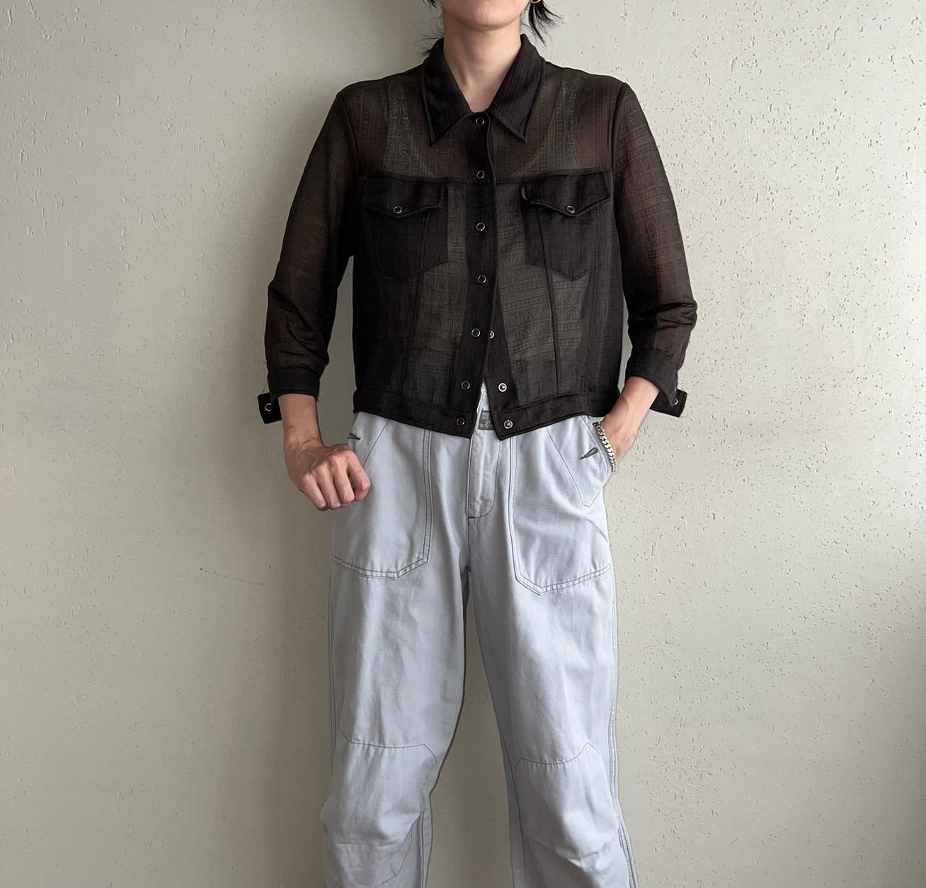 90s Sheer Shirt