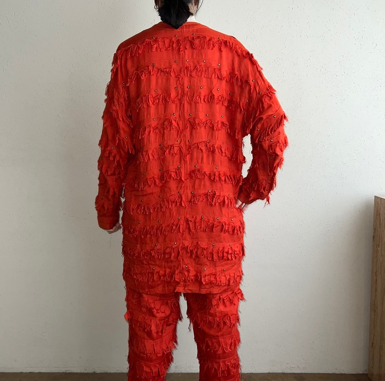 80s Rayon Fringe Jacket