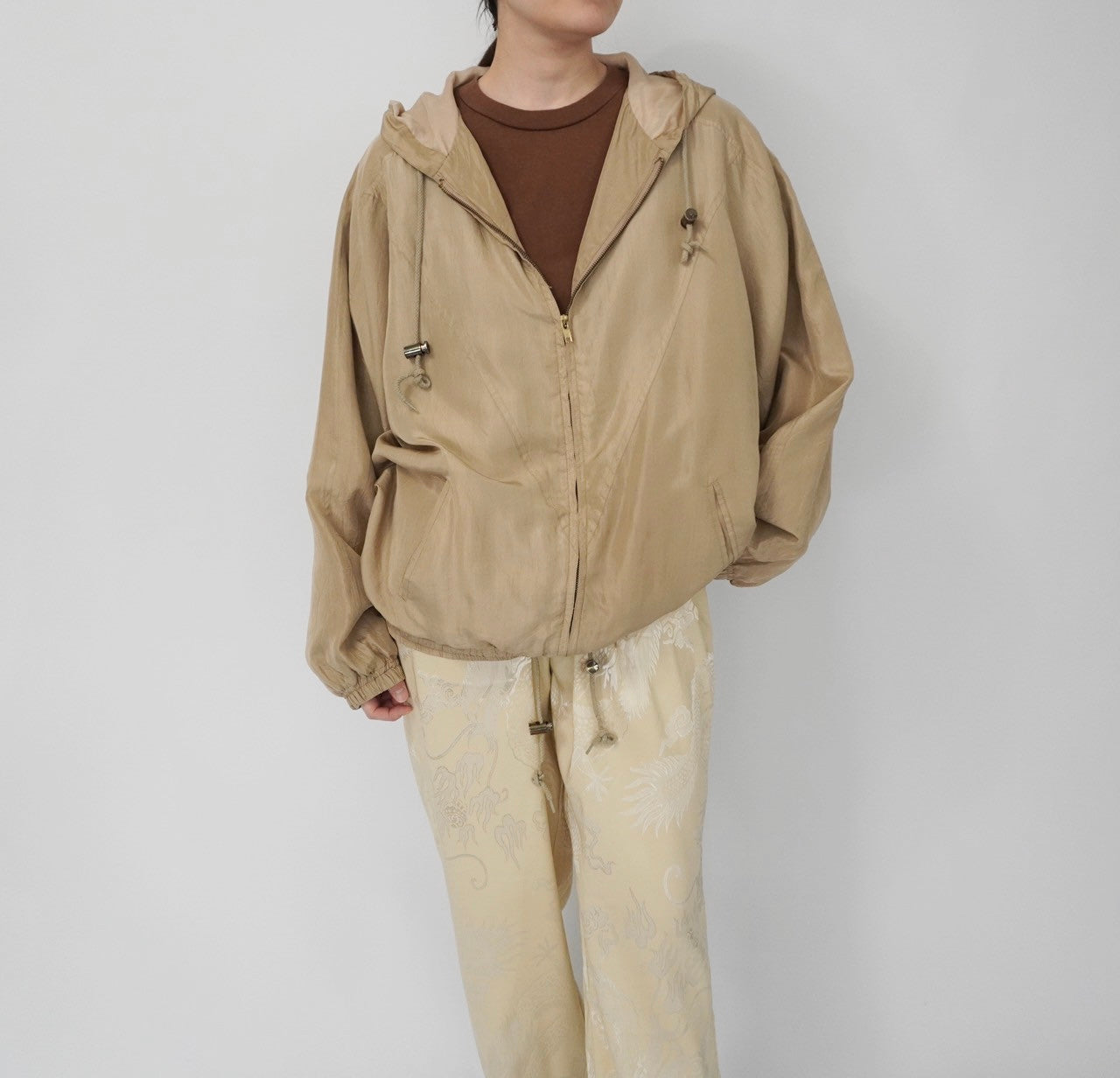 90s Silk Light Jacket
