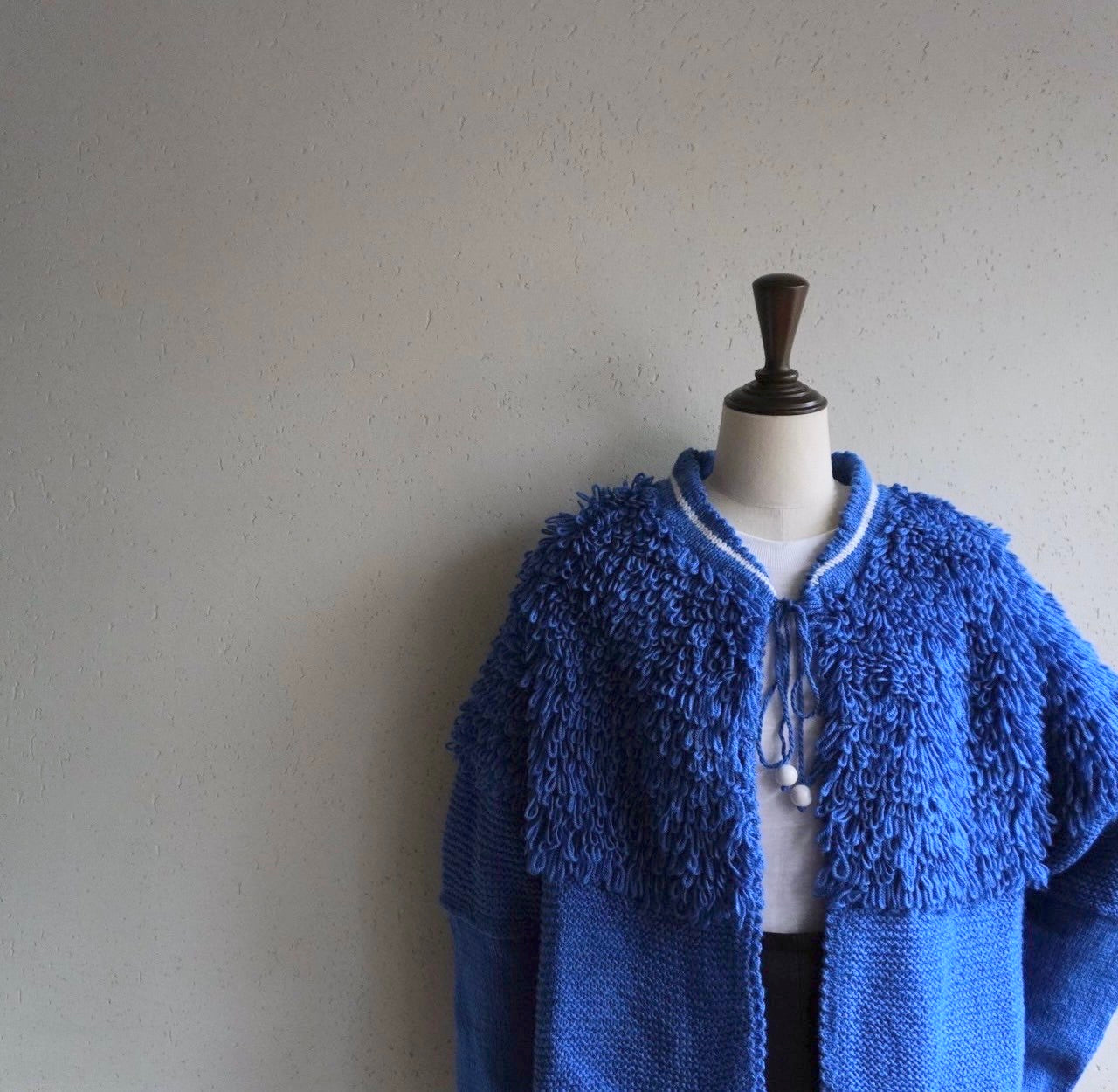 80s Design Knit Jacket,Cardigan