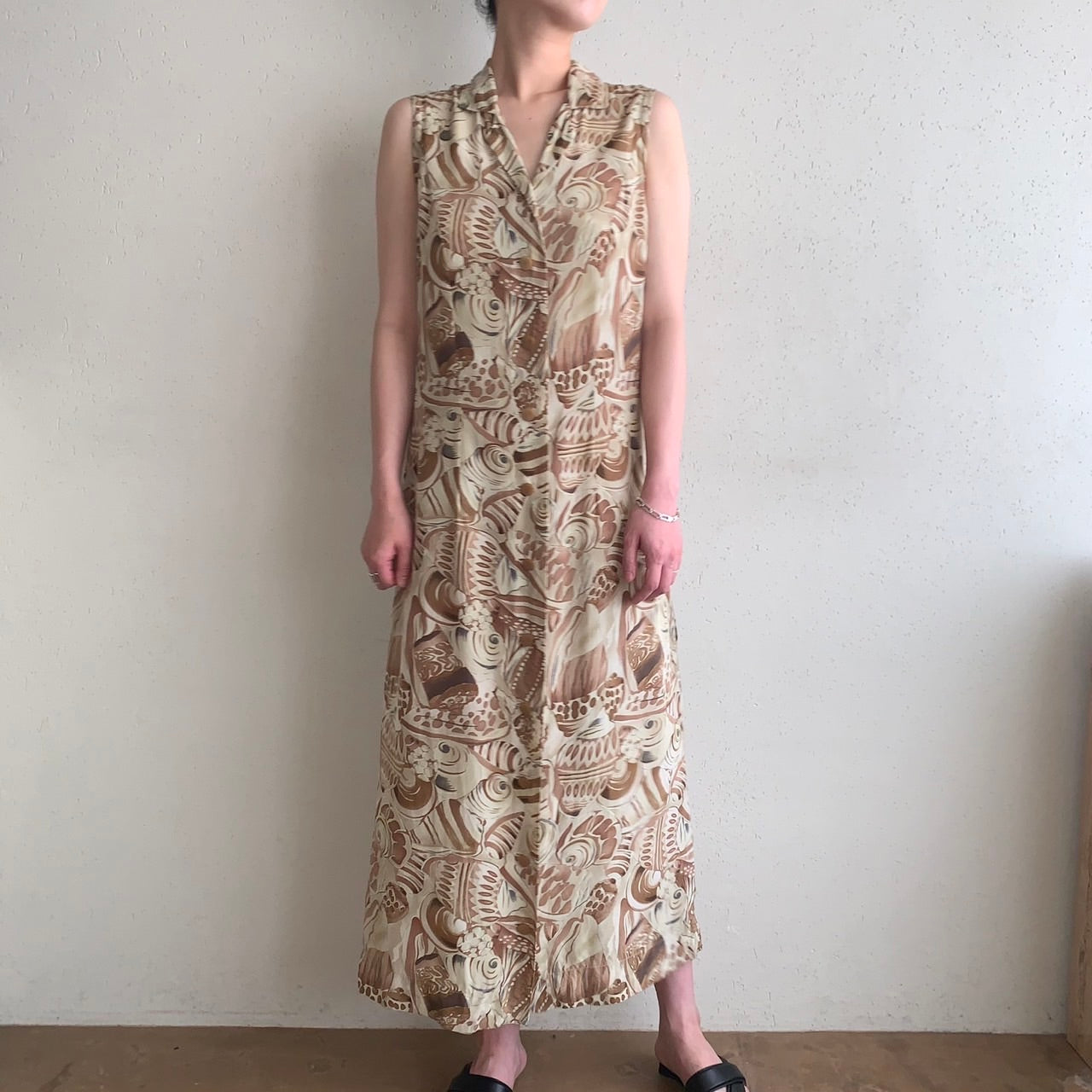 90s Printed Dress