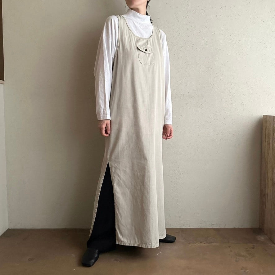 90s Ivory Sleeveless Dress