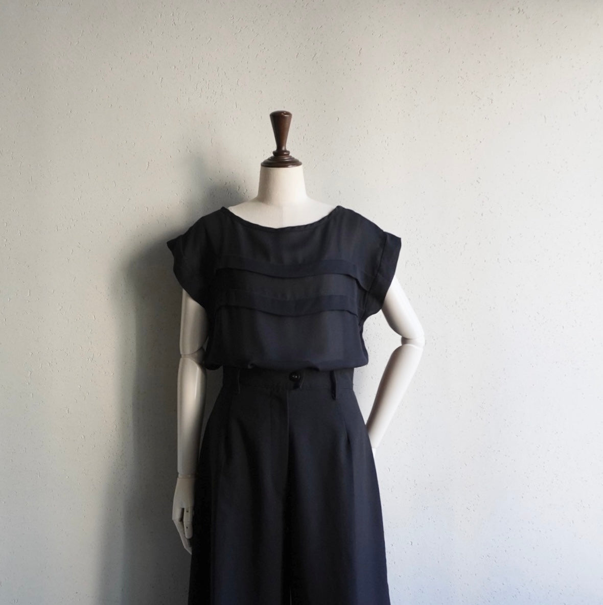 90s Design Sheer Top