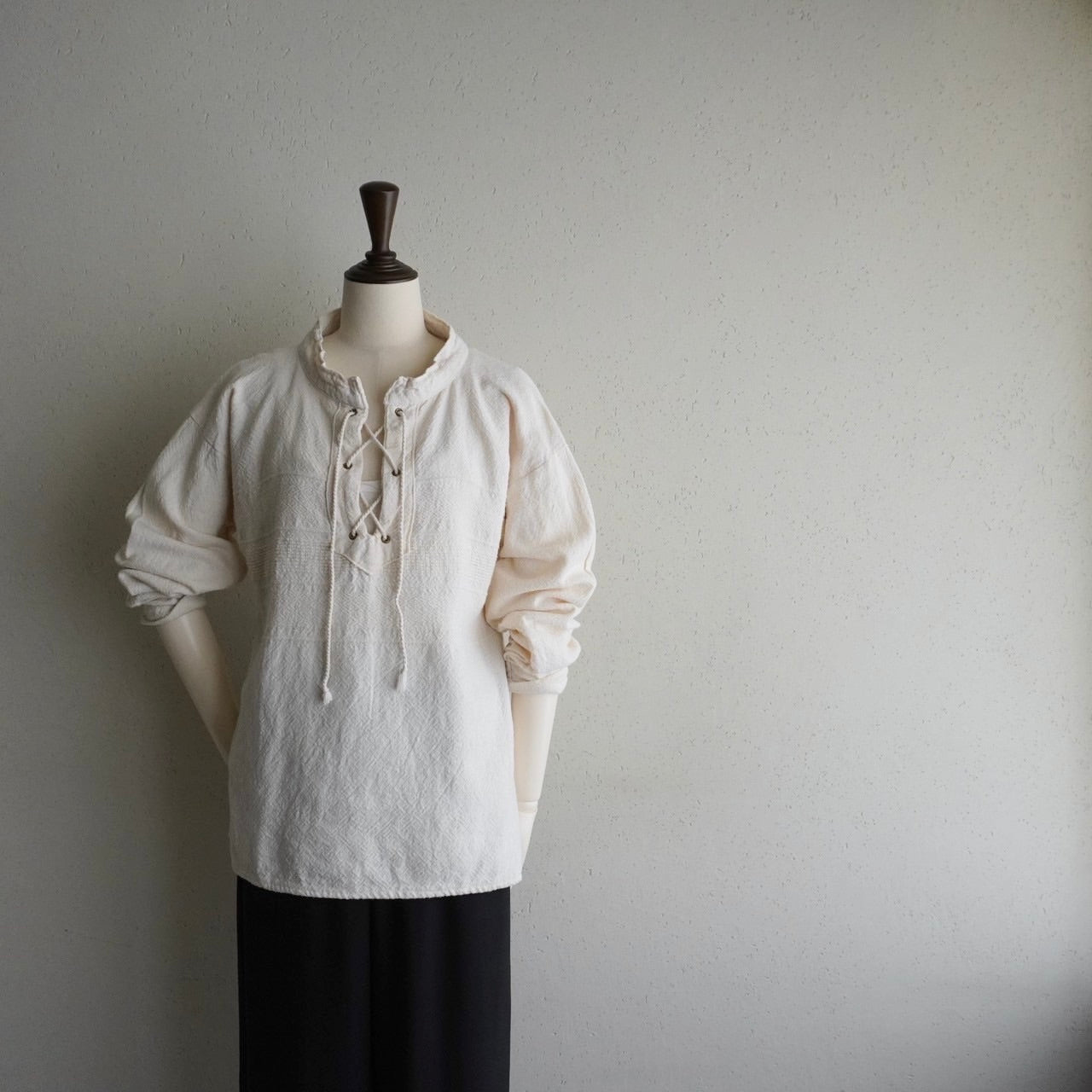 90s Lace Up Top