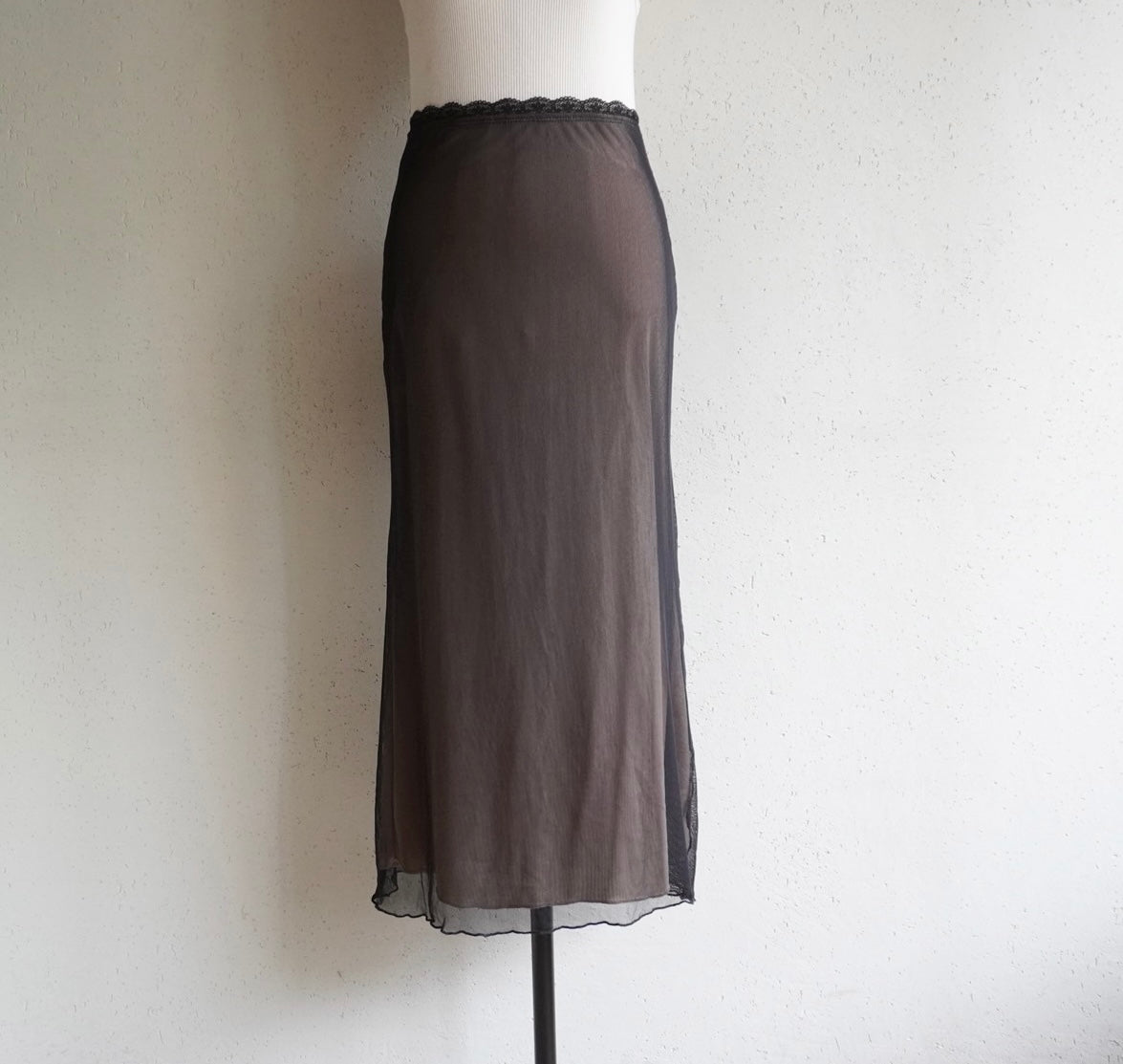 90s Sheer Design Skirt