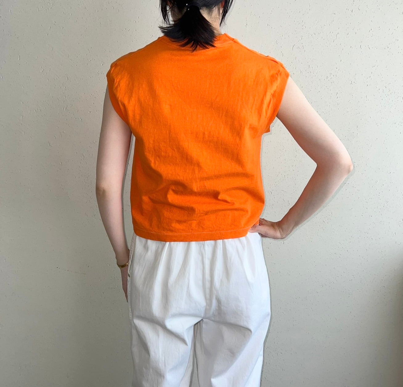 90s Sleeveless T-shirt Made in USA