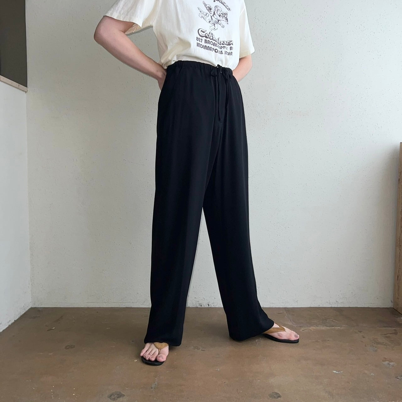 90s Black Pants DEAD STOCK