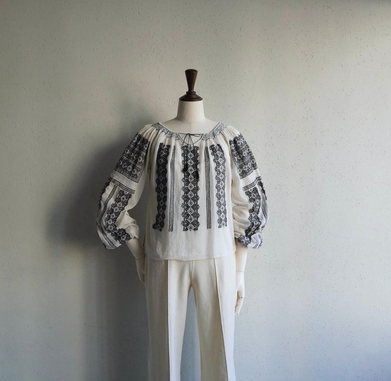 40s Romanian Embroidery Tunic