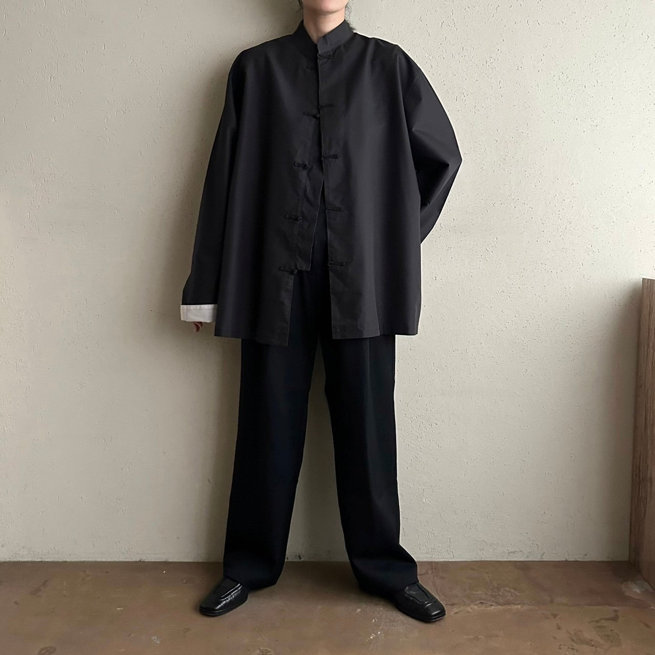 90s Asian Design Shirt Jacket